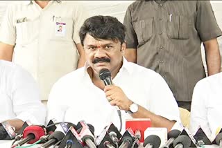 minister thalasani srinivas yadav press meet in karimnagar with gangula kamalakar