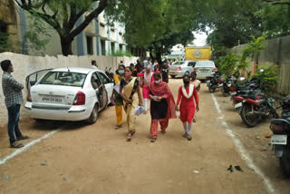 village ward  Secretariat Examinations at anantapur district