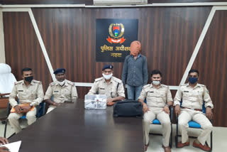 criminal arrested with weapons in garhwa, गढ़वा में हथियार के साथ अपराधी गिरफ्तर