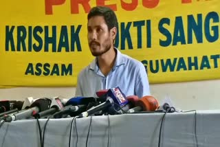 KMSS Pressmeet guwahati assam etv bharat news