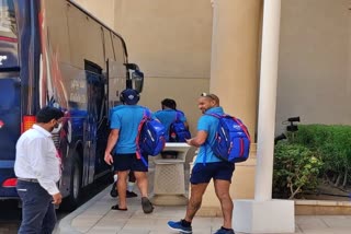 Delhi Capitals departs from their hotel