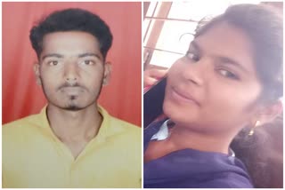lover couple committed suicide in solapur and they strangled by a single rope near the canal