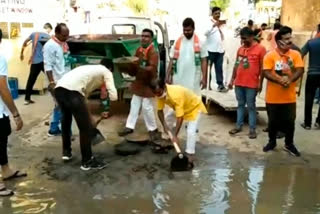 Gadisar pond cleaning in jaisalmer, Jaisalmer news,  जैसलमेर न्यूज