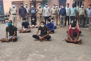 जैसलमेर न्यूज , पोकरण में चोर गिरफ्तार, Police arrested 9 accused