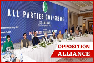 Pakistan's opposition parties announce alliance