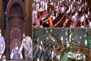 Rajya Sabha LIVE: Eight members of the House suspended for a week