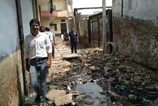 condition of the streets in bad condition in Badli assembly