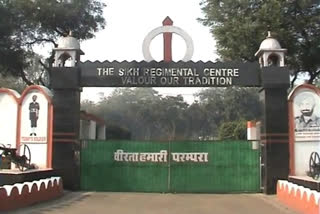 soldier dead body found in sikh regiment center