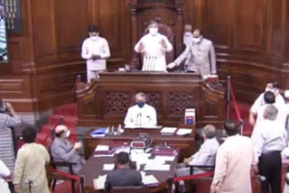 Eight members of the House are suspended for a week: Rajya Sabha Chairman M Venkaiah Naidu