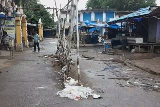 old market closed due to corona in keonjhar