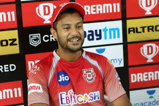 DC VS KXIP: Mayank Agarwal opens up after heartbreaking loss