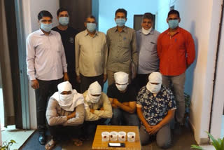 4 accused of Irani gang arrested in delhi