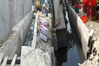 drain Construction in Lal Bagh