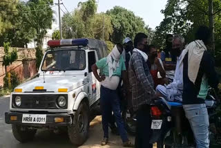 Young man died by jumping into the avardhan canal of Yamunanagar