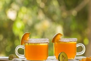 how to make orange and lime iced tea at home
