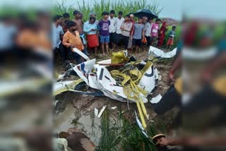 pilot-died-in-aircraft-crash-in-azamgarh