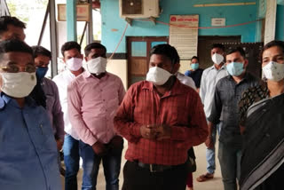 mla rajesh patil visits boisar rural hospital