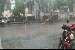 weather department forecast tomorrow heavy rains to fall in mumbai