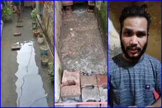 Dirty water enters the house in Modinagar victim pleading with authorities from 2 years