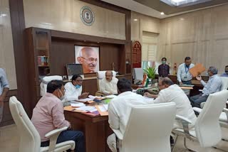 speaker rabindranath mahato holds review meeting of privileges committee in ranchi