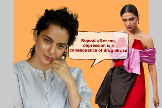 Kangana Ranaut takes sly dig at Deepika Padukone over alleged drug link