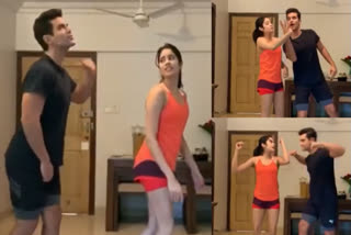 Janvy Kapoor dance video goes viral
