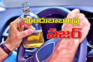 Hyderabad police are taking actions against drunkers