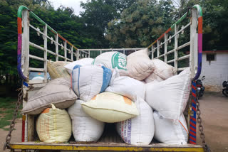 police seized rice at amidyala