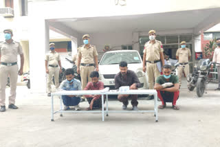 Delhi police arrested 4 Burglars in Sarai Rohilla