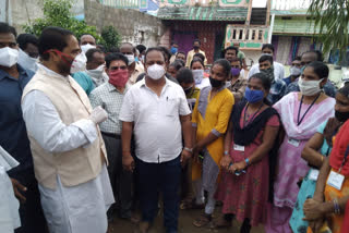 Speaker Tammineni seetharam tour in Srikakulam District