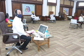 bjp senior corporator narayan pawar on thane municipal corporation webinar meeting