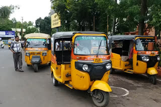 Auto drivers are charging arbitrary fare due to city bus closure