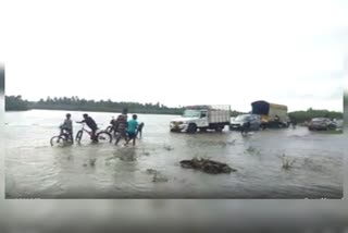 kaginele lake breach in haveri