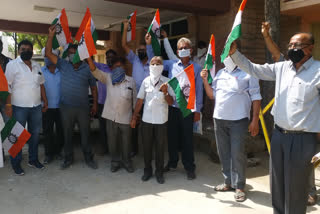 Barmer news, Rajasthan Roadways Labour Congress, memorandum against privatization