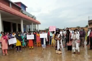 Teachers protest in Seraikela