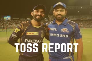 IPL: toss report, MI vs KKR