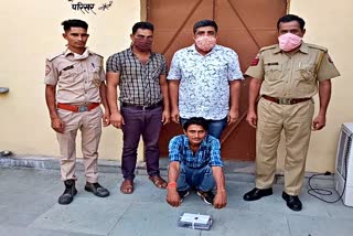 जयपुर में ऑपरेशन आग, जयपुर न्यूज, Operation fire in Jaipur, Accused arrested with illegal weapon