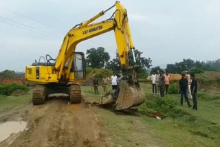 Action of Mining Department in Hazaribag, Action on illegal mining in Hazaribag, news of Hazaribag Mining Department, हजारीबाग में खनन विभाग की कार्रवाई, हजारीबाग में अवैध खनन पर कार्रवाई, हजारीबाग  खनन विभाग की खबरें