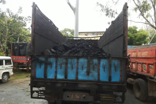 illegal coal depot in dhanbad
