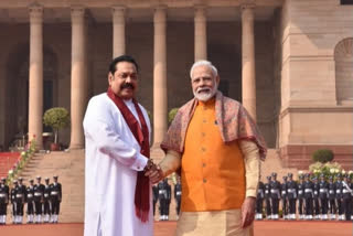 PM Modi to Mahinda Rajapaksa  PM Modi  Mahinda Rajapaksa  bilateral ties  Sri Lankan counterpart Mahinda Rajapaksa  Rajapaksa's tweet  ശ്രീലങ്കയുമായുള്ള ഉഭയകക്ഷി ബന്ധം അവലോകനം ചെയ്യാൻ ആഗ്രഹിക്കുന്നു: നരേന്ദ്ര മോദി  നരേന്ദ്ര മോദി  ഉഭയകക്ഷി ബന്ധം  മഹീന്ദ രാജപക്സ  വെർച്വൽ ഉച്ചകോടി