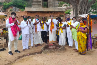 padayatra from bhuvanagiri to yadagiri gutta