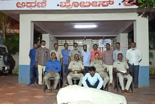 Athani police arrested a marijuana dealer