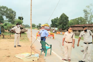 second day of lockdown in surajpur