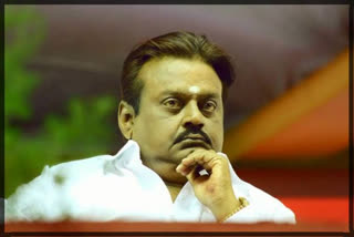 CM and deputy CM prays for vijayakanth health