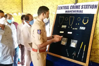 Peddapalli Police Arrest Two Thief's in Mancherial