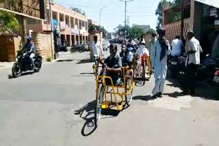 Case of assault with handicapped in Barmer