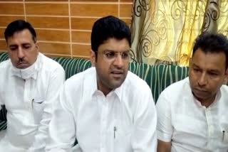 Dushyant Chautala comment on abhay chautala