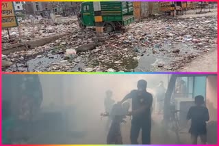 MCD workers do not do cleanliness in Tripathi Enclave of Kirari