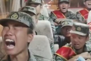 fearing-indian-armys-might-chinese-soldiers-seen-crying-on-way-to-border-in-viral-video