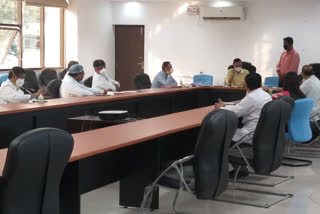 Principal Secretary of Health Department holds meeting with rims officials in ranchi, स्वास्थ्य विभाग के प्रधान सचिव ने अधिकारियों के साथ की बैठक